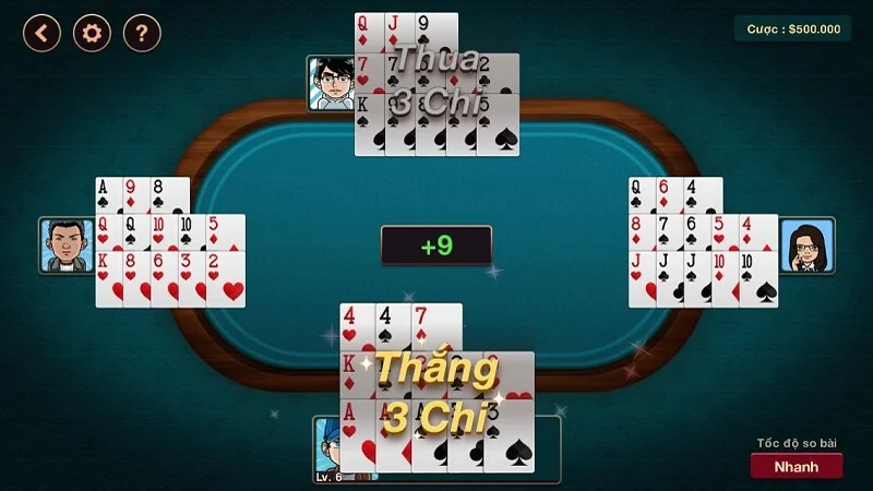 Bài Mậu binh cũng được nhiều bet thủ đón nhận