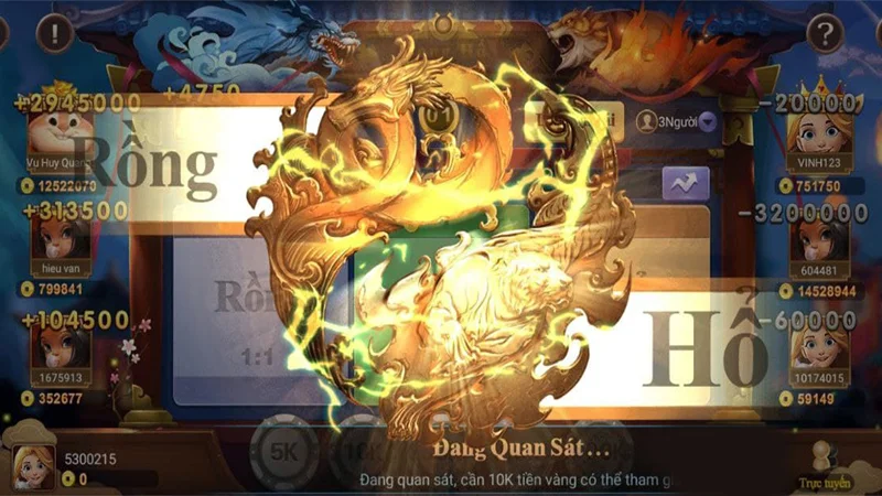 Có nhiều mẹo hay để thành công trong game Rồng Hổ